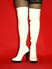 Bottes Overknee Laquées 41 42