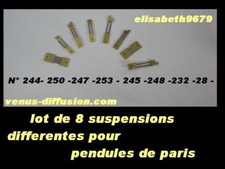 suspension brocot  pendule de