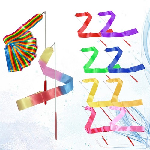 Colorful gym ribbon - colorful, set
