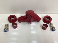 Hansa Mix Robinetterie Douche Rouge (Ral 3003) Robinet de Douche,Armatures