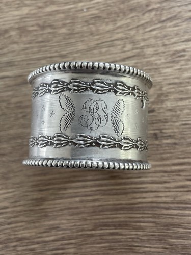 Ancien rond serviette en - ancien,