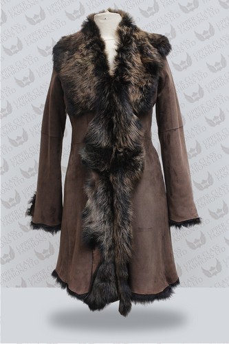 Manteau trench cuir - trench, en