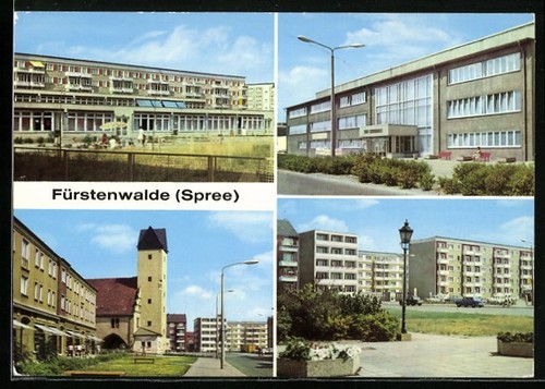 Carte postale fürstenwalde - postale,