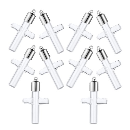 Pendentif fiole verre mini - ,
