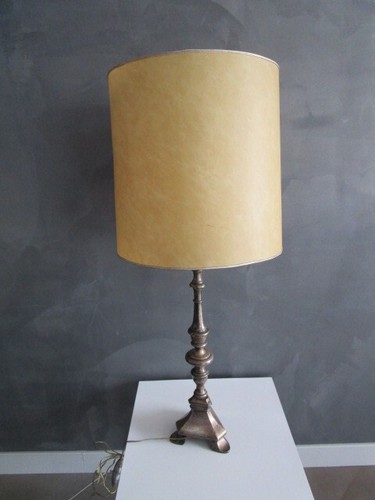 Lampe ancienne pied pique - lampe, ancienne,