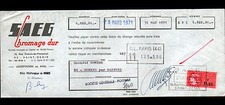 SAINT-DENIS (93) USINE METALLURGIQUE / CHROMAGE DUR "Ets SAEG" en 1971