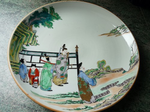 Chine tres rare plat - chine, en