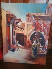 Tableau Orientaliste. Souk