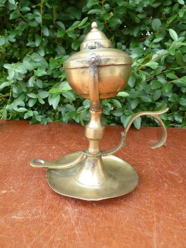 Ancienne lampe huile en - ancienne,