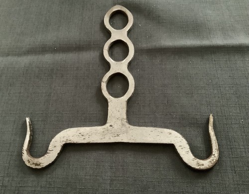 Ancien crochet boucher - ancien,
