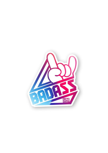 Autocollant bad ass - autocollant, ass"