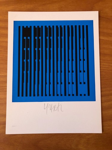 Sérigraphie yvaral signée - sÉrigraphie,