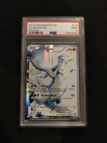 Carte pokémon reshiram - pokémon,