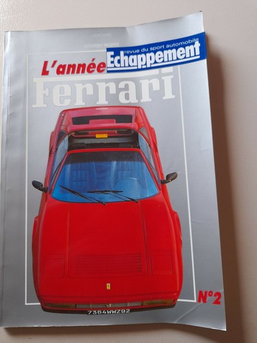 Livre année ferrari 1985 - livre,