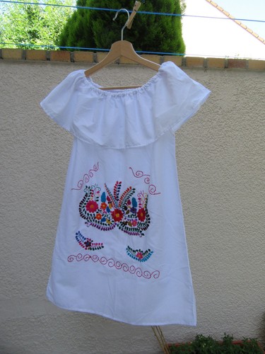 Robe mexicaine 100 coton de - coton,