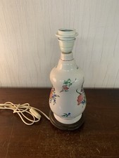 Pied de lampe en faïence de Lunéville modèle2