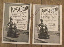 Publicité ancienne Pianos Bord,   1897