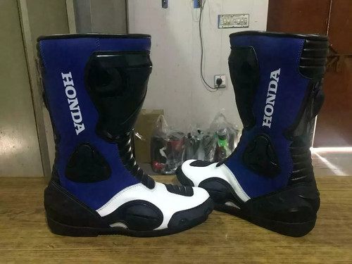 Bottes cuir course motogp - bottes,