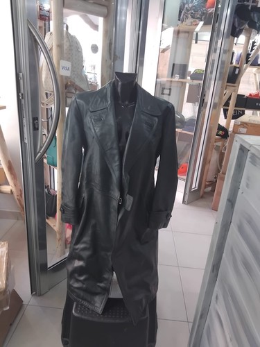 Manteau trench femme cuir - manteau,