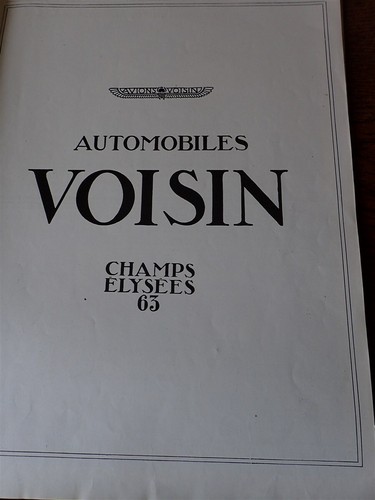 Voisin ansaldo auto tito - voisin,