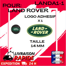 1x Logo Emblème pour Clé LAND ROVER – 14 mm Autocollants en Acier Adhésif
