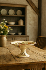 Ancien Compotier en terre de