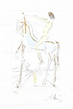 Salvador Dali Gravure "Le