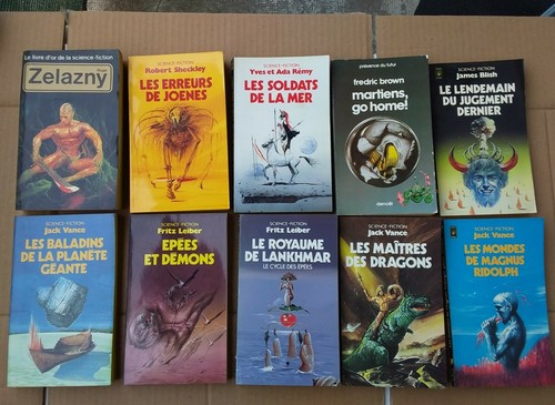 Lot livres de - de, poche