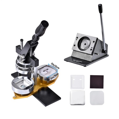 Square fridge magnet press - square,