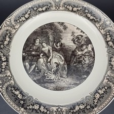 SARREGUEMINES ASSIETTE PLATE