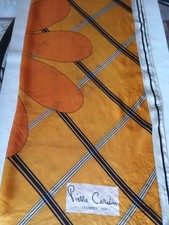 Foulard Soie Cardin Luxe France Vintage