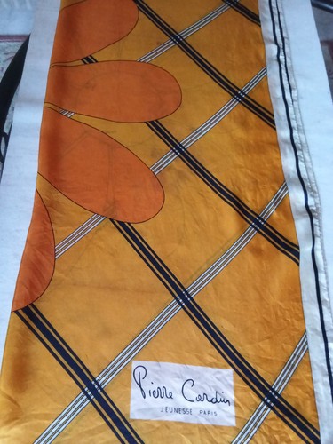 Foulard soie cardin - soie, luxe