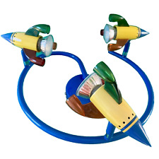 Luminaire plafonnier fusées style Memphis design vintage - rocket ceiling light