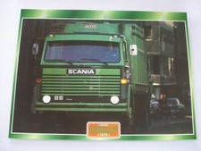 CARTE FICHE CAMION PORTEUR