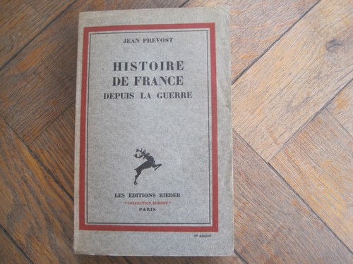 Jean prevost histoire - prevost:, de