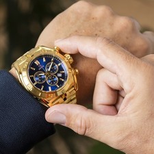 Jaguar Hommes en Acier Inoxydable Montre J853/3 Sport Or Executive UJ853/3