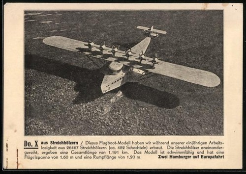 Dornier fabriqué en - ak, x