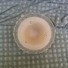 Vintage Beige and Clear