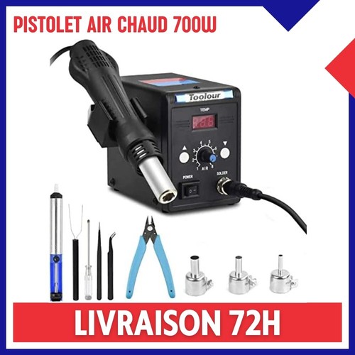 858d smd pistolet station - 858d, de
