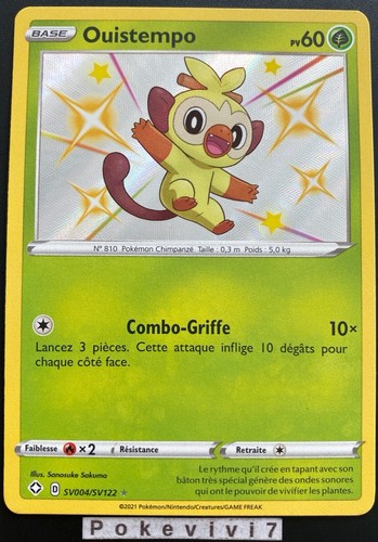 Carte pokemon ouistempo - carte,