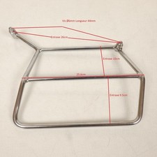 Ecarteur de sacoche chromé pour moto Occasion