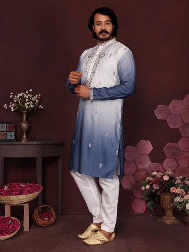 Homme kurta pyjama ensemble - kurta,