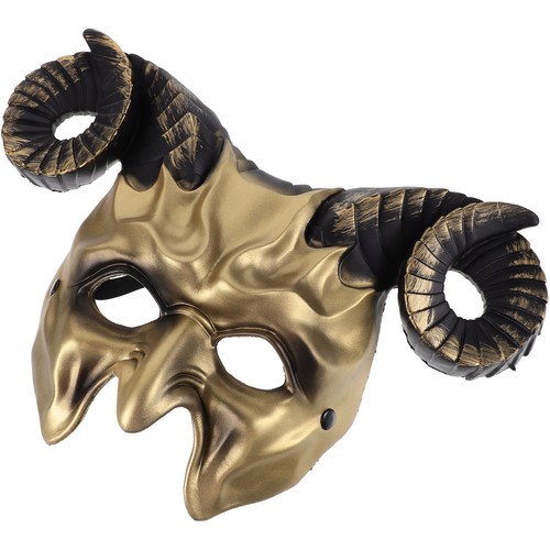 Masque corne boeuf - masque, de