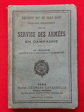 Manuel du Service des armées