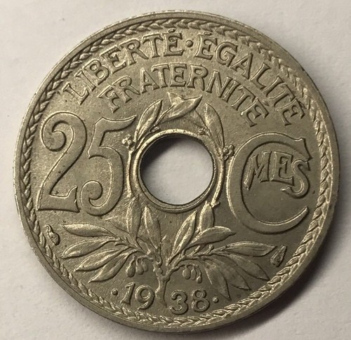Centimes lindauer 1938 - 25, .1938