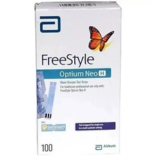 Bandelette de glycémie Abbott FreeStyle Optium Neo H (100 bandelettes de test...