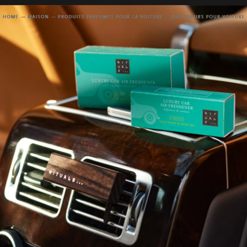 Diffuseur parfum voiture luxe
