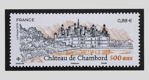 France 2019 5331 château - france, yt