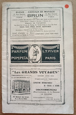 PROGRAMME - La Flûte Enchantée - Mozart à l'âge de 33 ans - Opéra féerie 1910