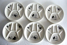 6 ASSIETTES PARLANTES